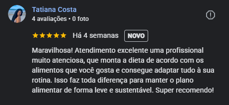 Print de avaliação real no Google 15